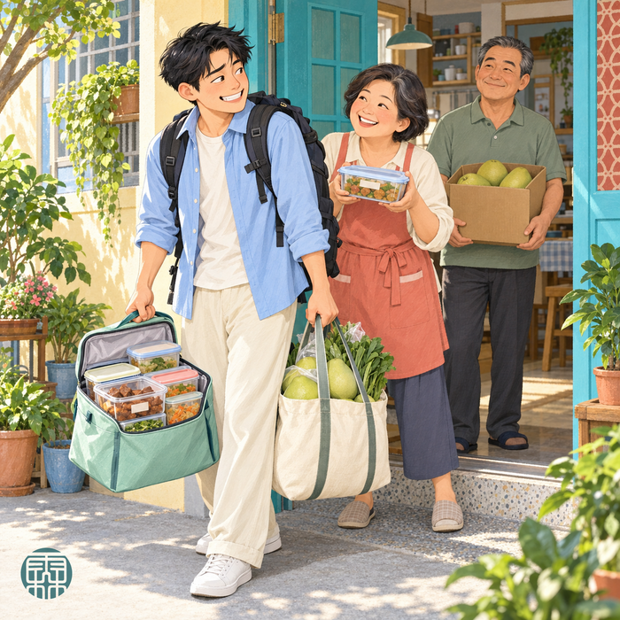 每次從老家回來，行李都比去的時候重｜小編享 EP23