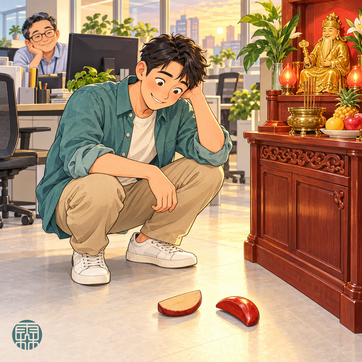 我擲了七次筊，神明一直在笑｜小編享 EP24