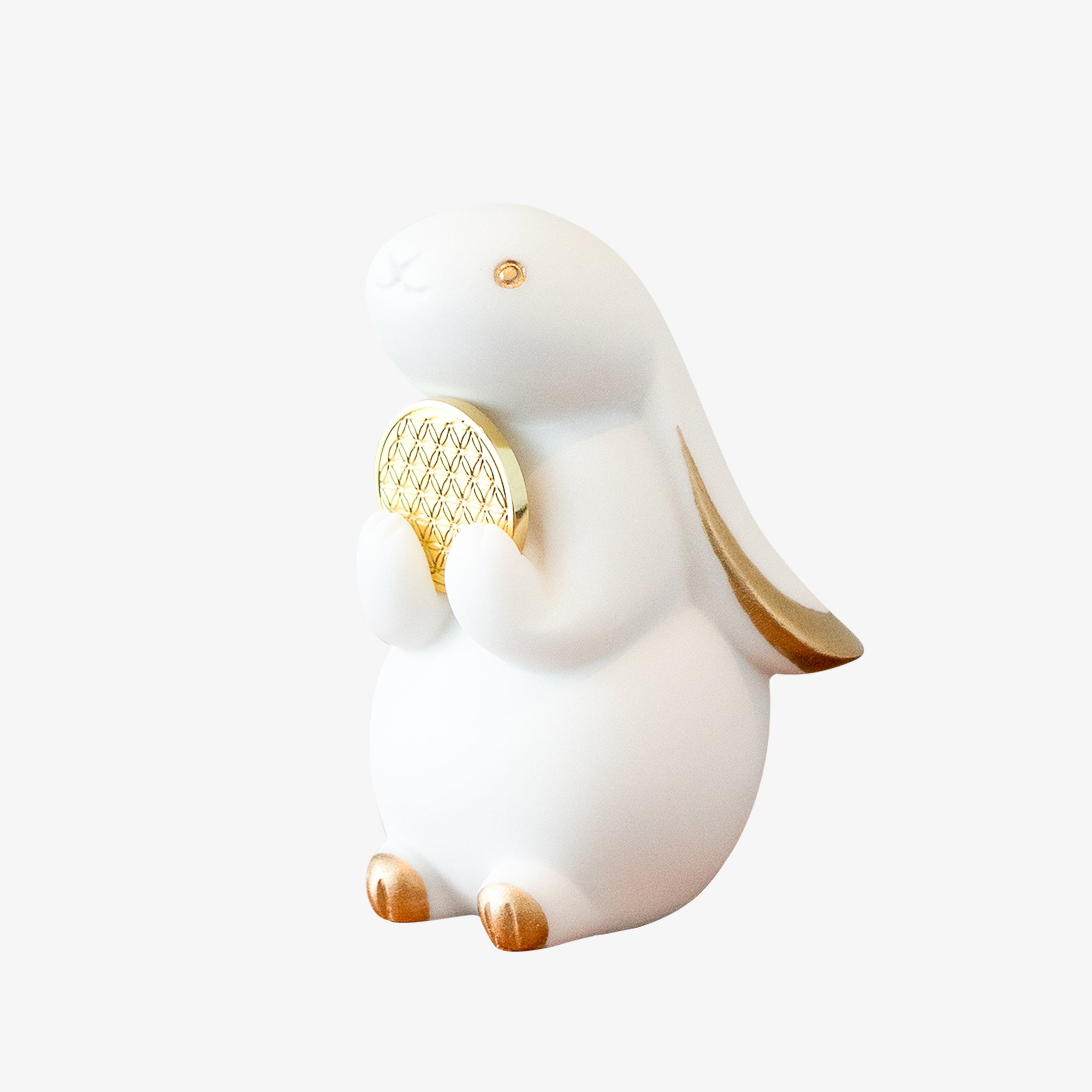 好命兔 (白)