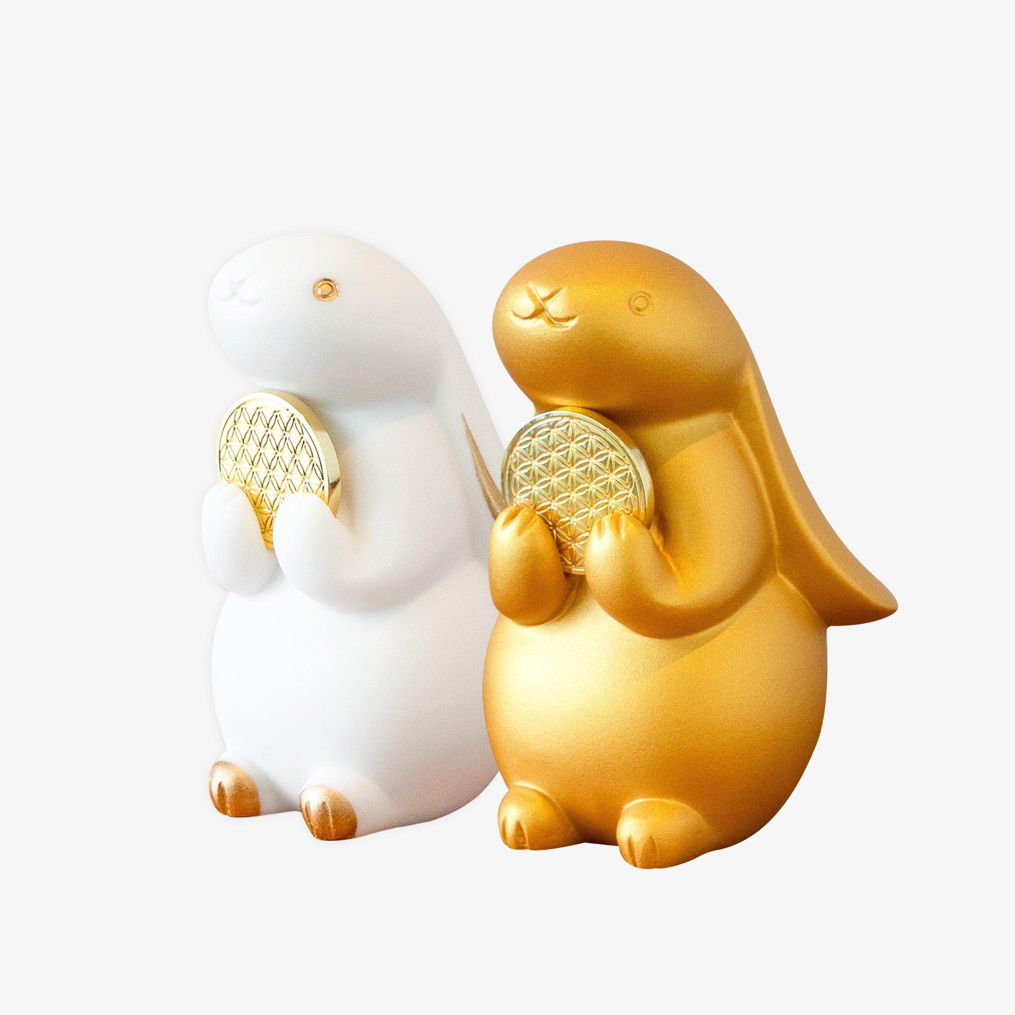 🎁 揚眉兔氣組（白＋金） (25% off)